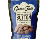 Sô Cô La Compound Sữa Dạng Nút Áo Cacao Talk 1kg